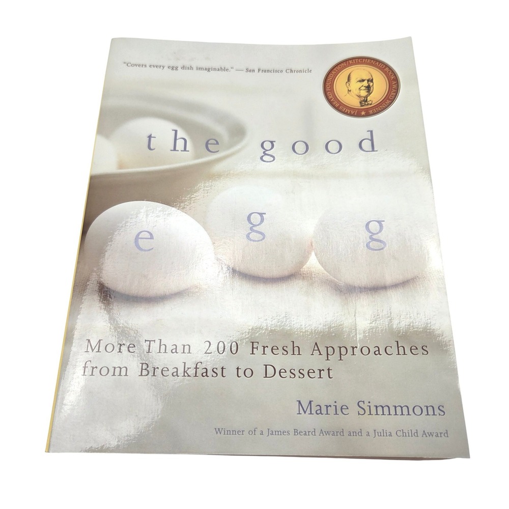 The Good Egg Cookbook Marie Simmons James Beard Award Winner 9780618711949